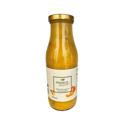 Velouté de potiron à la chataigne