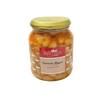 Haricots blancs à la graisse d'oie