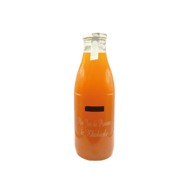 Pur Jus de pomme et rhubarbe
