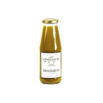 Soupe de légumes verts