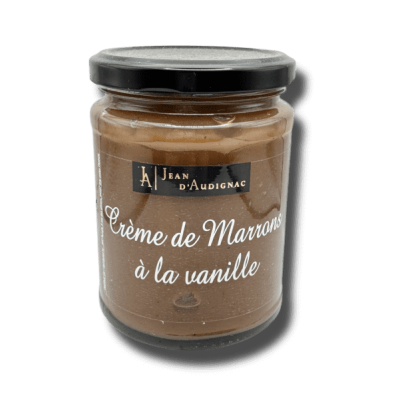 Crème de marrons à la vanille