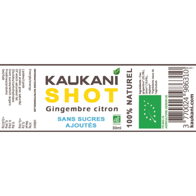 Shot Gingembre citron