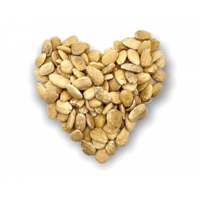 Amandes émondées grillées