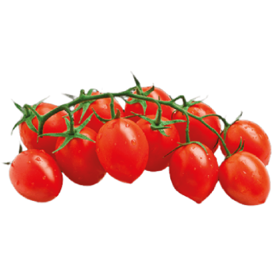Tomate cerise allongée