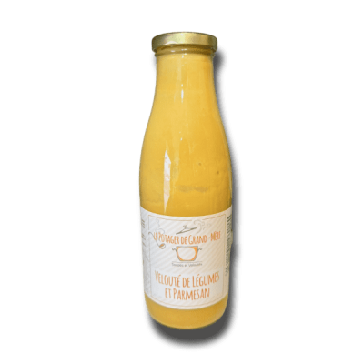 Velouté de légumes et parmesan